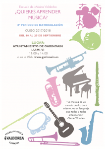 Cartel_2º MATRICULA_2017